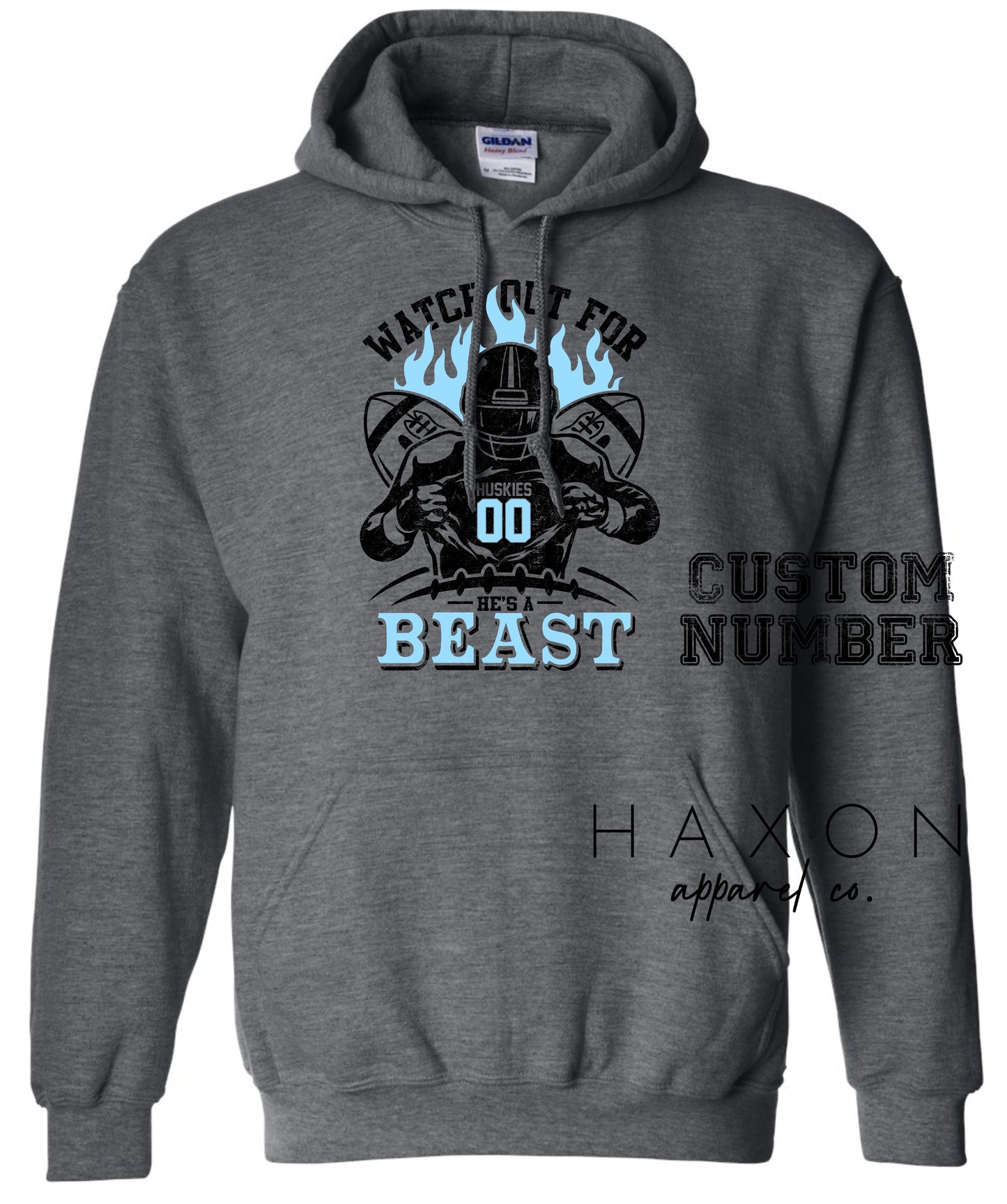 HE’S A BEAST Hoodie