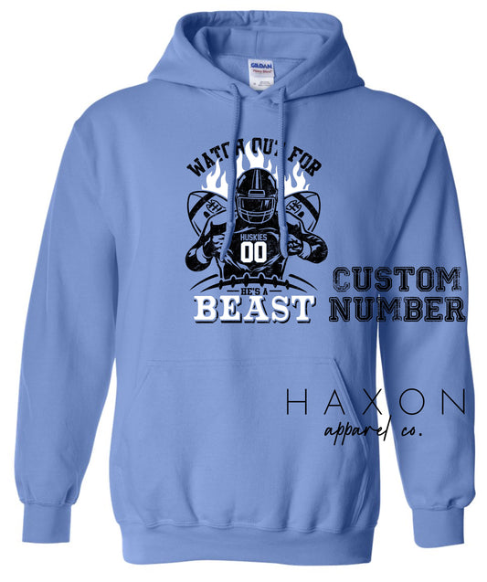 HE’S A BEAST Hoodie