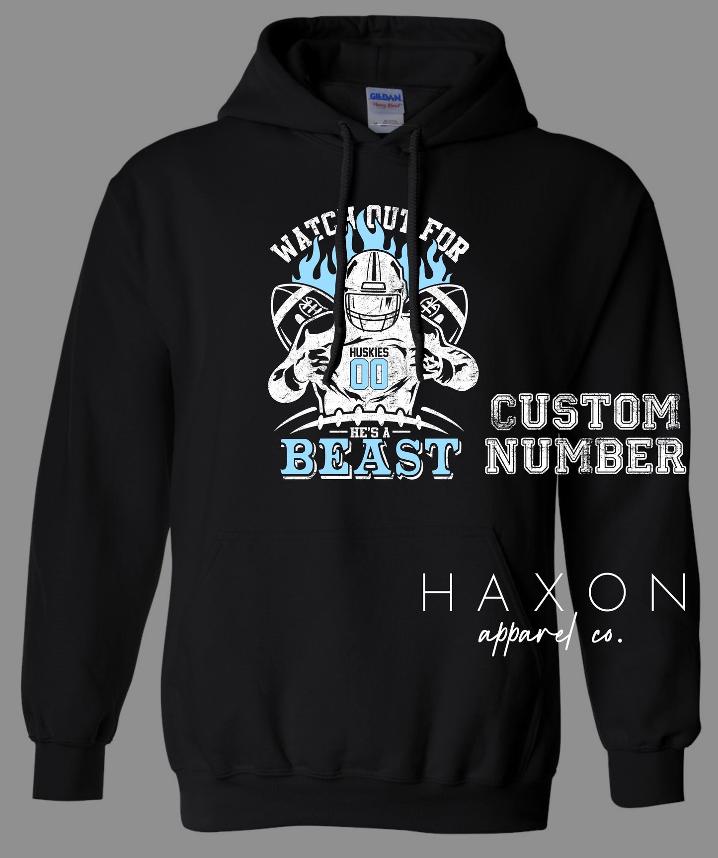 HE’S A BEAST Hoodie